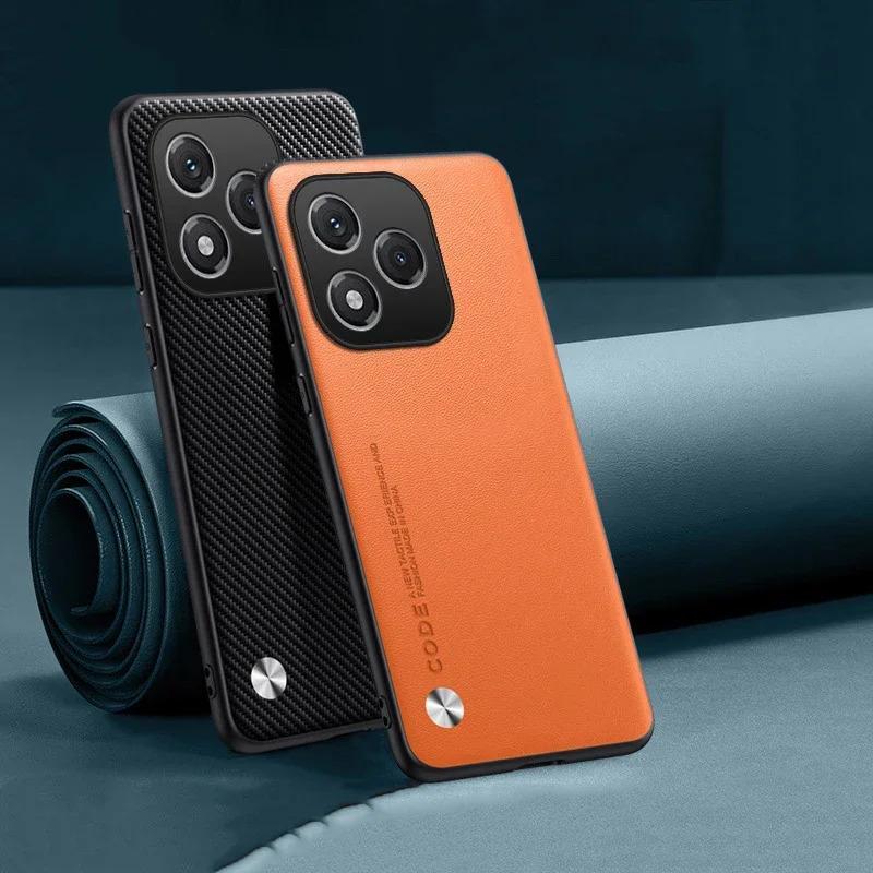หรูหราหนัง PU ด้านหลังเคสโทรศัพท์สําหรับ Honor 400 Pro 400Pro เคสซิลิโคนสําหรับ Honor 400 Lite ฝาหลั