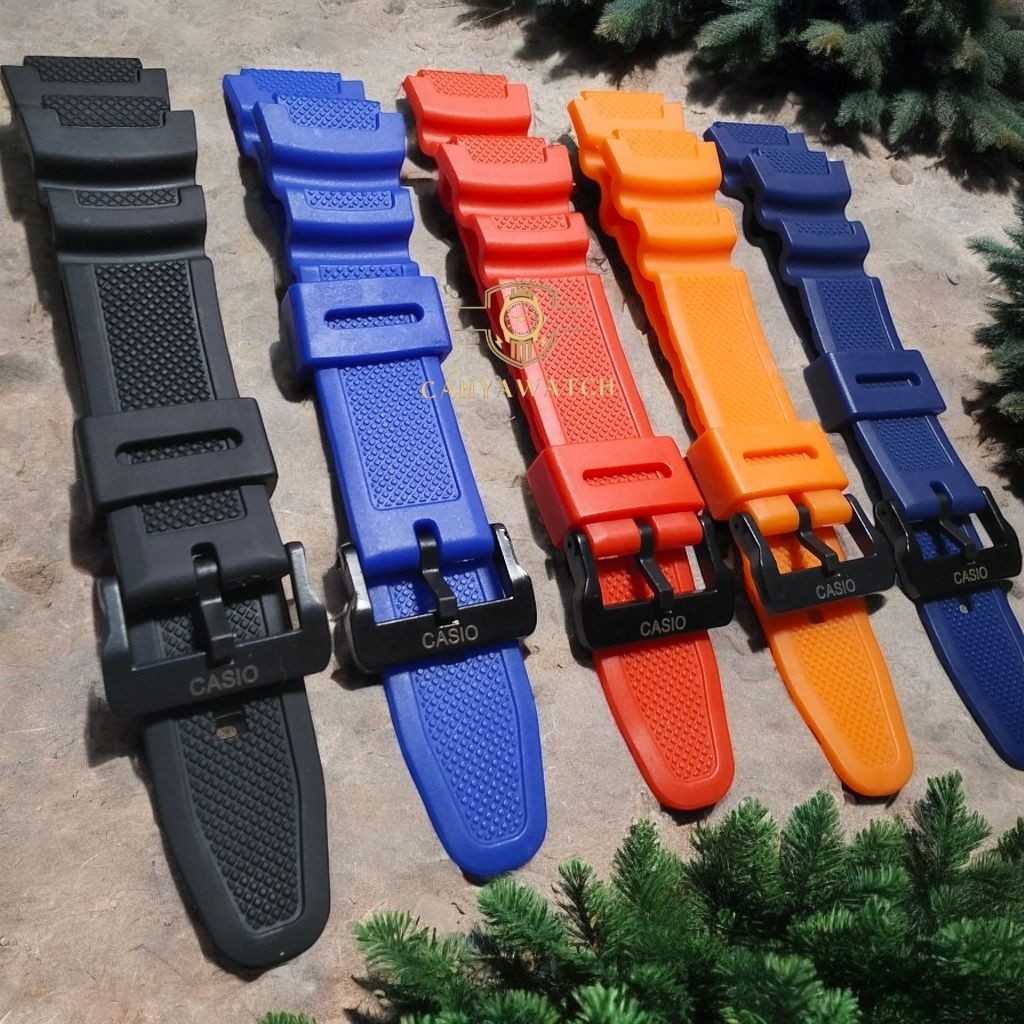 สายนาฬิกา Casio W-218H สายนาฬิกายาง Casio W218H