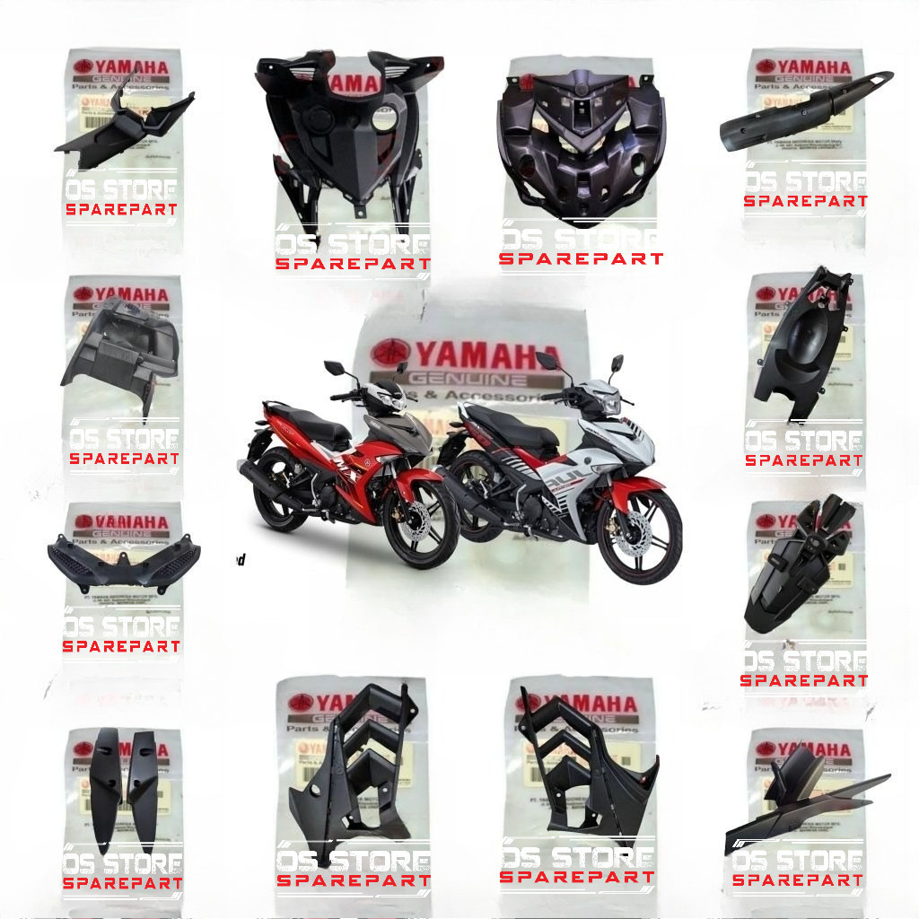 ROUGH BODY COVER MX KING V1 MX KING LED V2 ORIGINAL YAMAHA ของแท้ PART