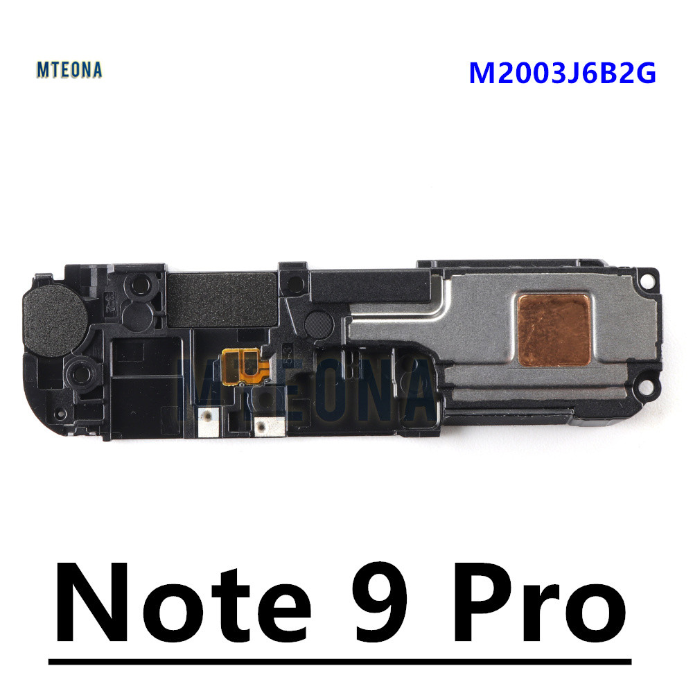 1X สําหรับ Xiaomi Redmi หมายเหตุ 9 Pro 4G ลําโพง Flex สาย LoudSpeaker Buzzer Ringer เปลี่ยนส่วน, M20