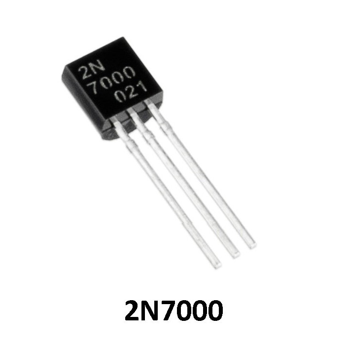 2N7000 2N 7000 N-Channel Signal MOSFET 60V 200mA 5 Ohm TO-92 [ELCA]