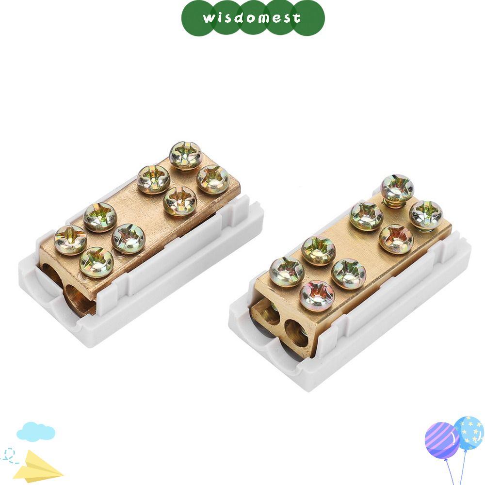 WISDOMEST 5 ชิ้น Terminal Spliter, 100A ZK-1316 Parallel Spliter, Parallel Connector 1000 โวลต์ทองแด