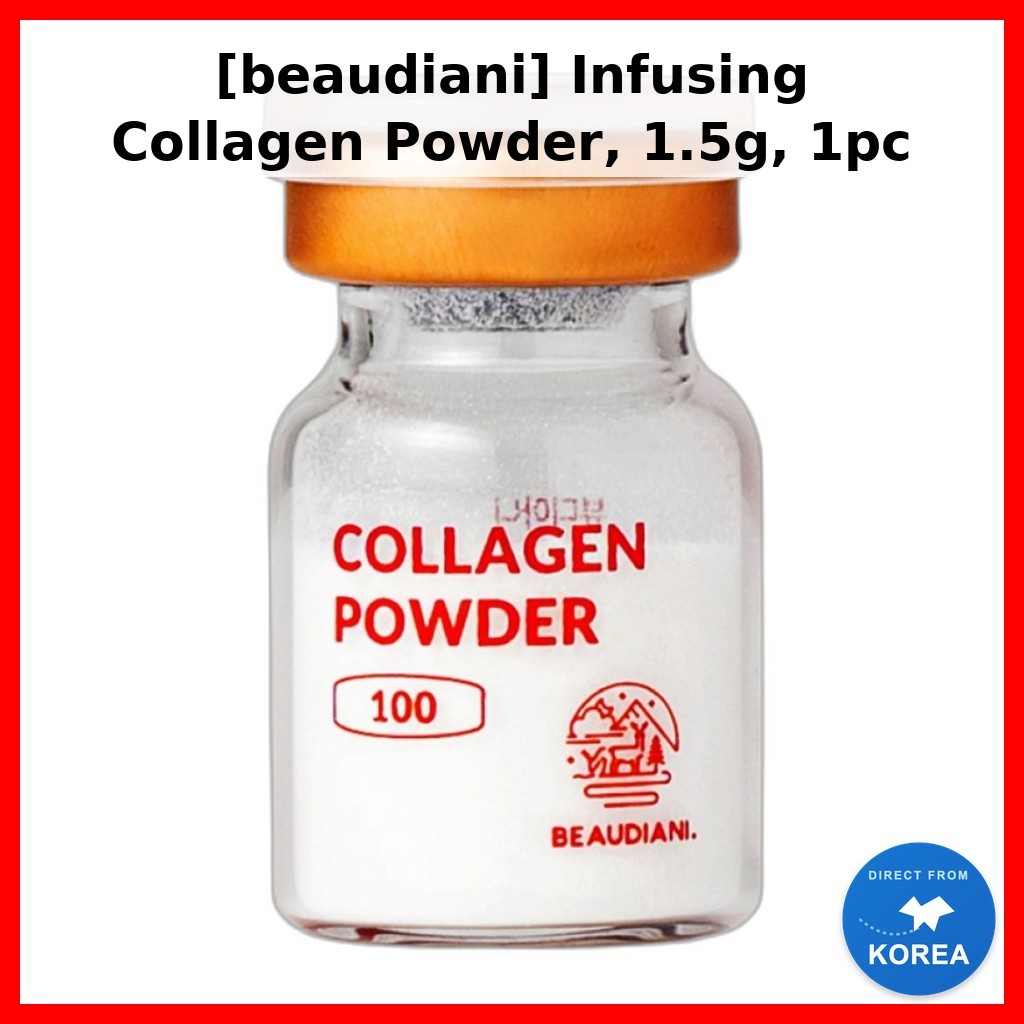[beaudiani] Infusing Collagen Powder, 1.5g, 1 ชิ้น / ผงคอลลาเจนเกาหลี / Boost Skincare Routine โดย O