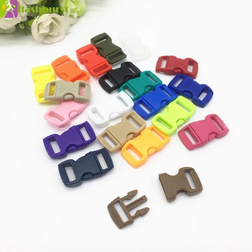 FLASHBURST Paracord Curved DIY 3/8" 10mm Dog Collar Parachute Webbing Strap