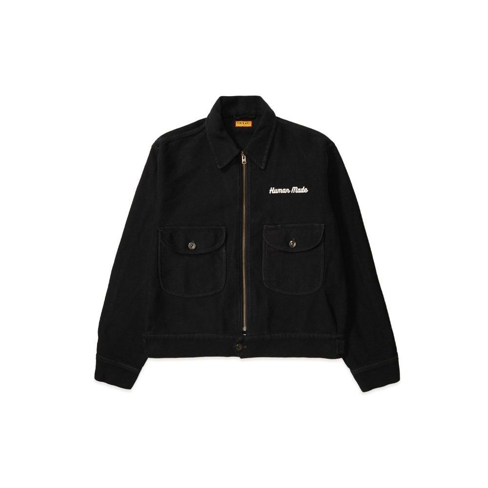 HUMAN MADE Zip-Up Work Jacket Black Unused