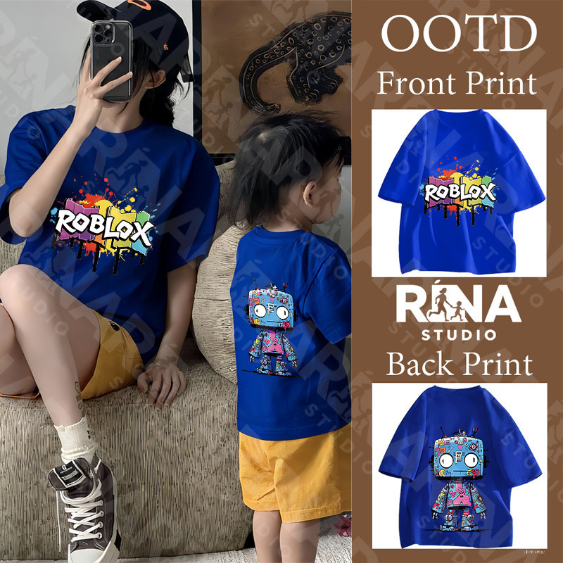🔥พร้อมส่ง&COD🔥RINA STUDIO🔥 Roblox Family Set เสื้อครอบครัว แบบใหม่ เหมาะกับงานปาร์ตี้และท่องเที่ยว A
