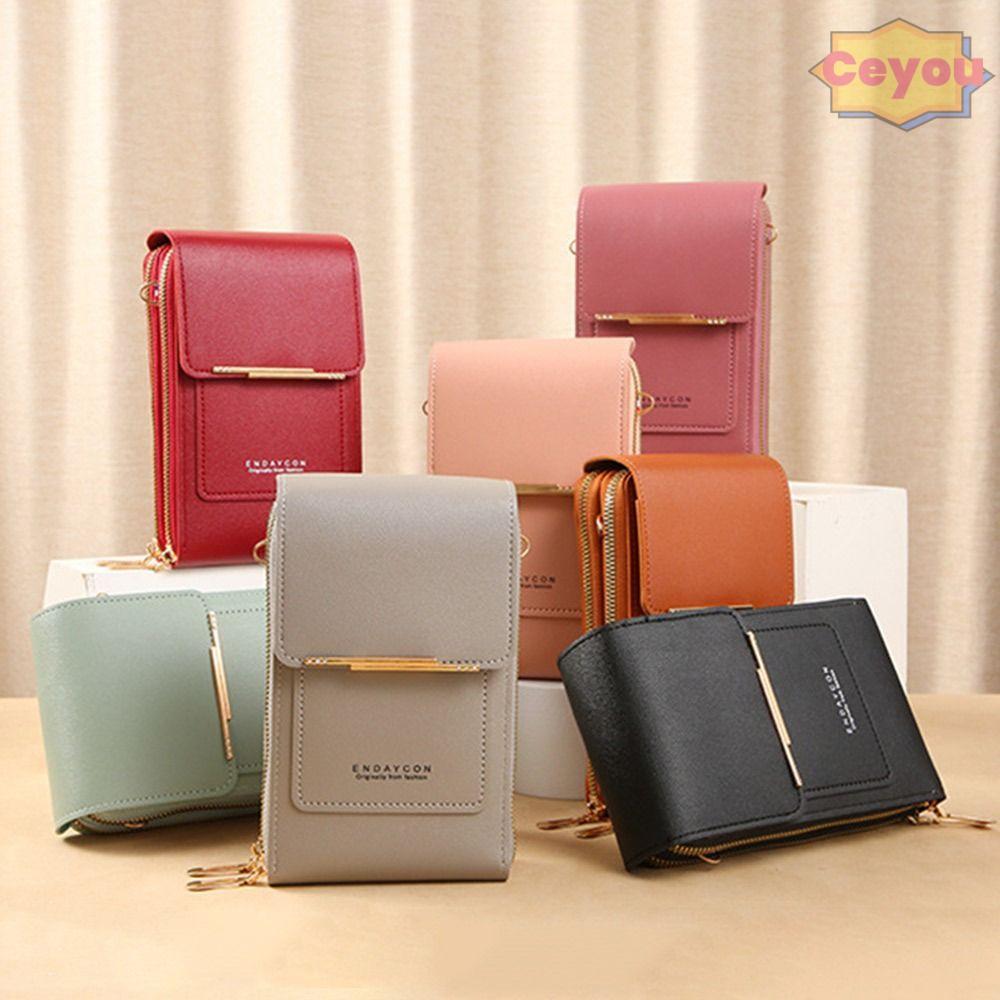 COYOU RFID กระเป๋ากันขโมยสมาร์ทโฟน RFID กระเป๋าถือผู้หญิง