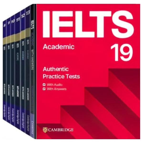Cambridge English IELTS (จาก 1 - 19) (Odd, Set)(รวมไฟล์เสียง, PDF)