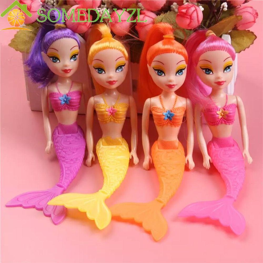 SOMEDAYZL Mermaid Doll Birth Gift การศึกษากันน้ําคลาสสิก 16 ซม.สาวของเล่น