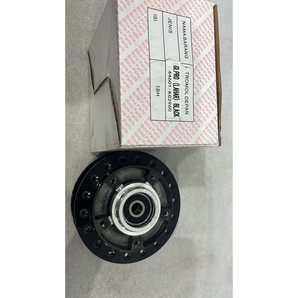 FRONT DRUM PLUS BEARING GL PRO BLACK BINA PARTS