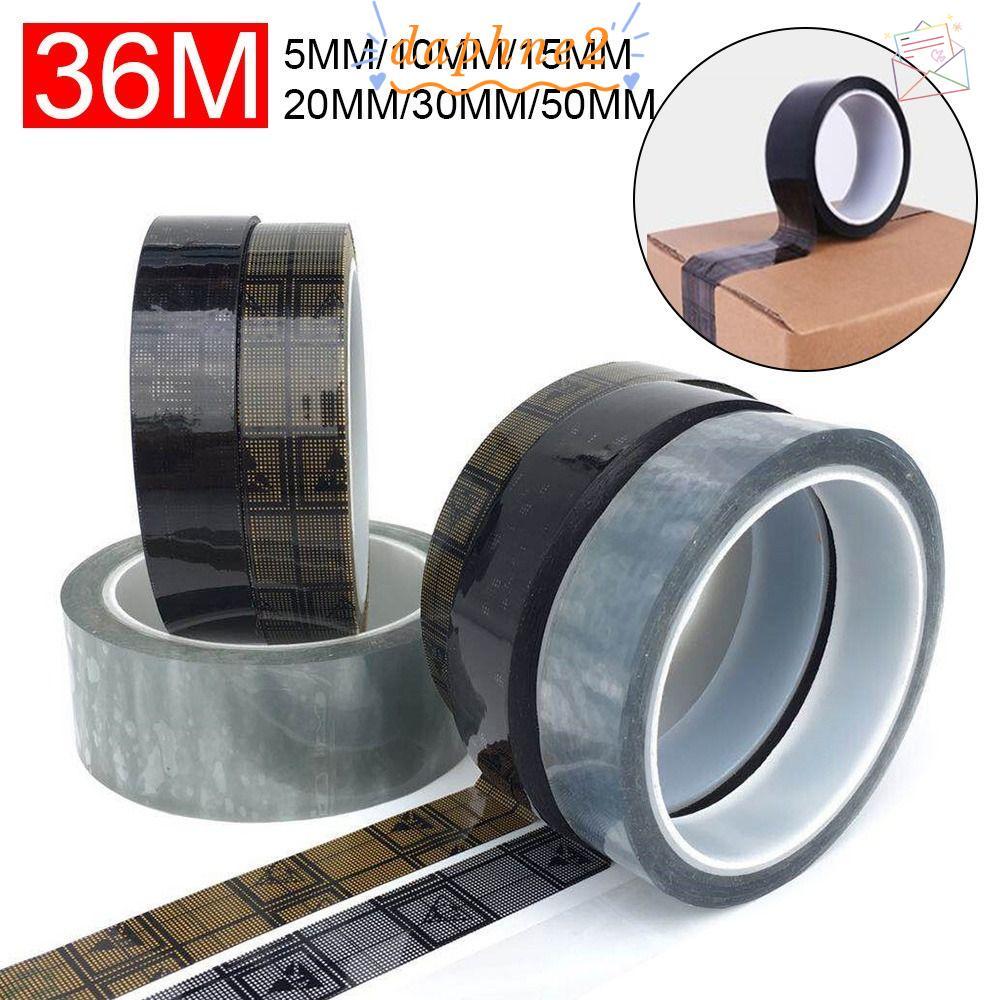 DAPHNES Grid Anti-Static Tapes เทปฟิล์มสีดําสําหรับแผงวงจรไฟฟ้า ESD Tape