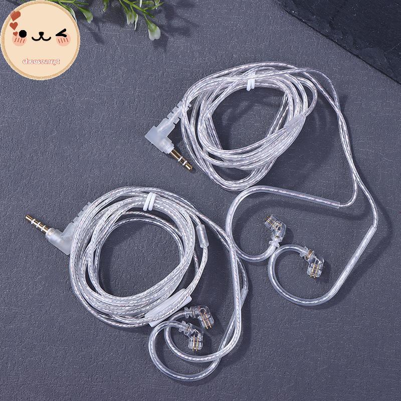 Chee 3.5 มม.2PIN In Ear หูฟังแบบมีสาย KZ Silver Plated KZ หูฟังสายอัพเกรดพร้อมไมโครโฟน KZ หูฟังสาย E