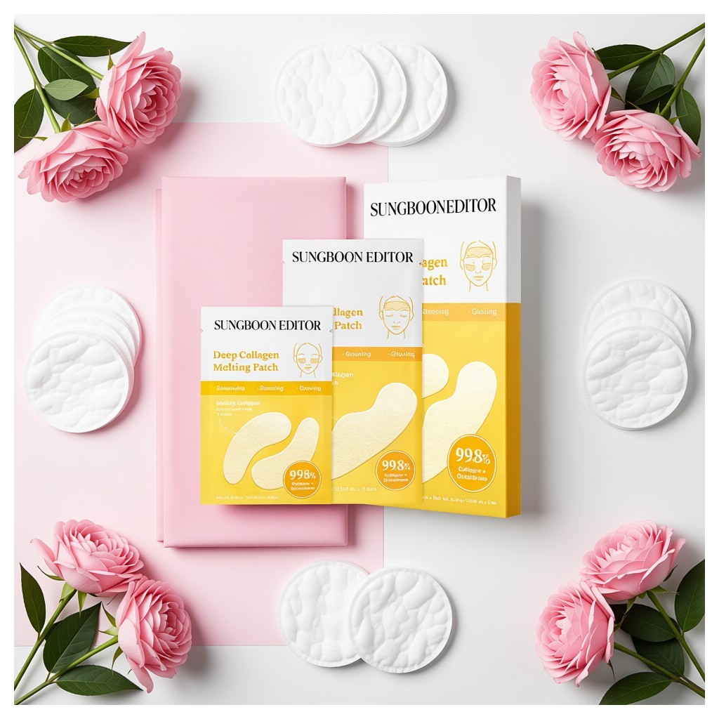 [SUNGBOON EDITOR] Deep Collagen Melting Patch 6 ชิ้น / แผ่นแปะคอลลาเจนเกาหลี / Skin Revitalization b