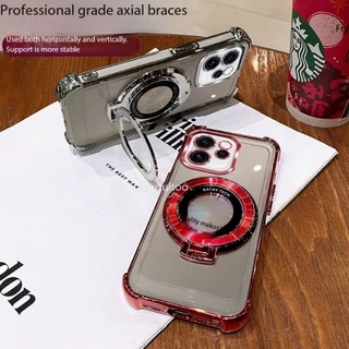 VIVOV70 2026 กันกระแทกปลอกอ่อนสําหรับ Vivo V70 Elite FE V 70 V70Elite V70Fe V70Lite 4G 5G Clear Jelly Case Stand Holder หนาถุงลมนิรภัยกันชนฝาครอบโทรศัพท์แม่เหล็ก