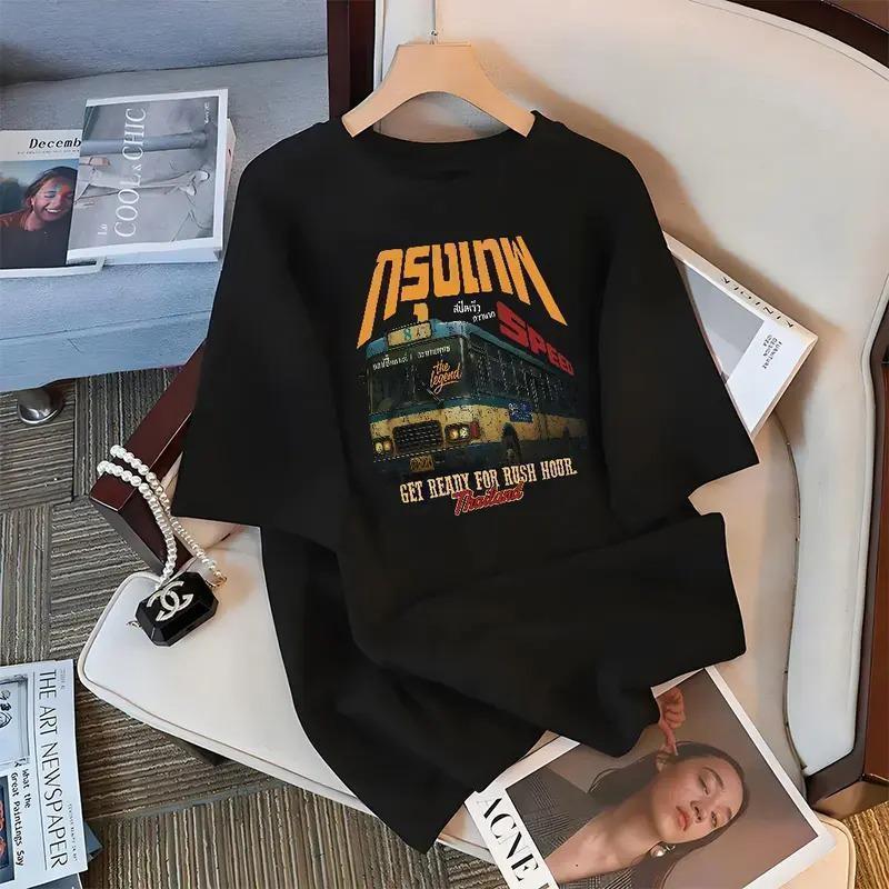 Top.street[พร้อมส่ง]เสื้อ แขนสั้น ผ้าคอตตอน 100% พลัสไซซ์ ใส่สบาย ไม่ร้อน วินเทจ 'CLASSIC R' unisex 2026