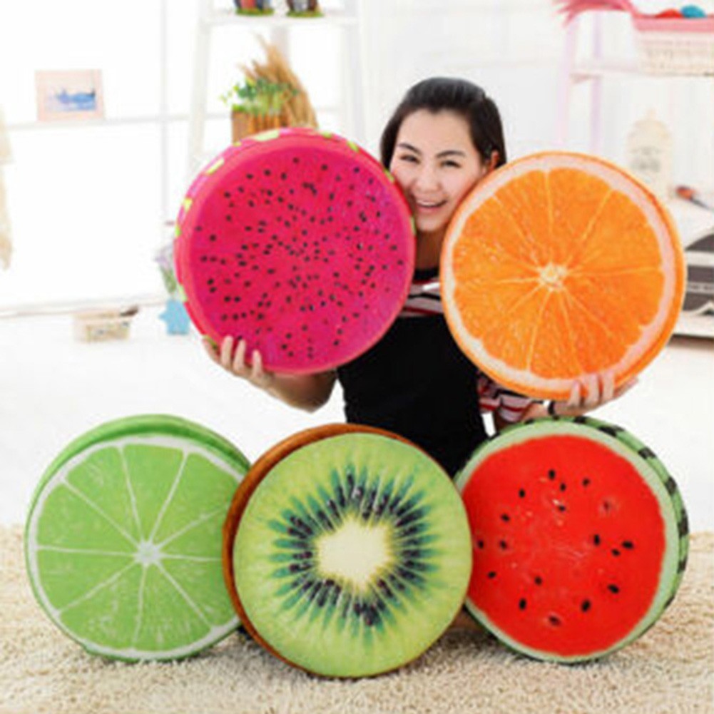【iTools】Pillow Hot Outdoor Replacement Stylish Useful Floor Fruit Shape Living RoomHot Sale