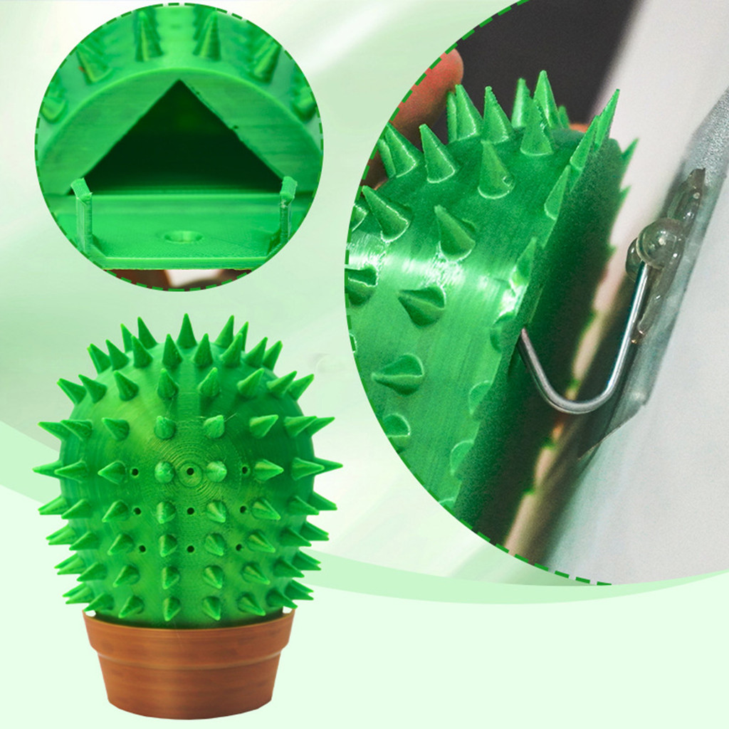 Cactus Cat Grooming Brush & Massage Pet Rubbing Corner Grooming Combs สําหรับแมวขนยาวและขนสั้น