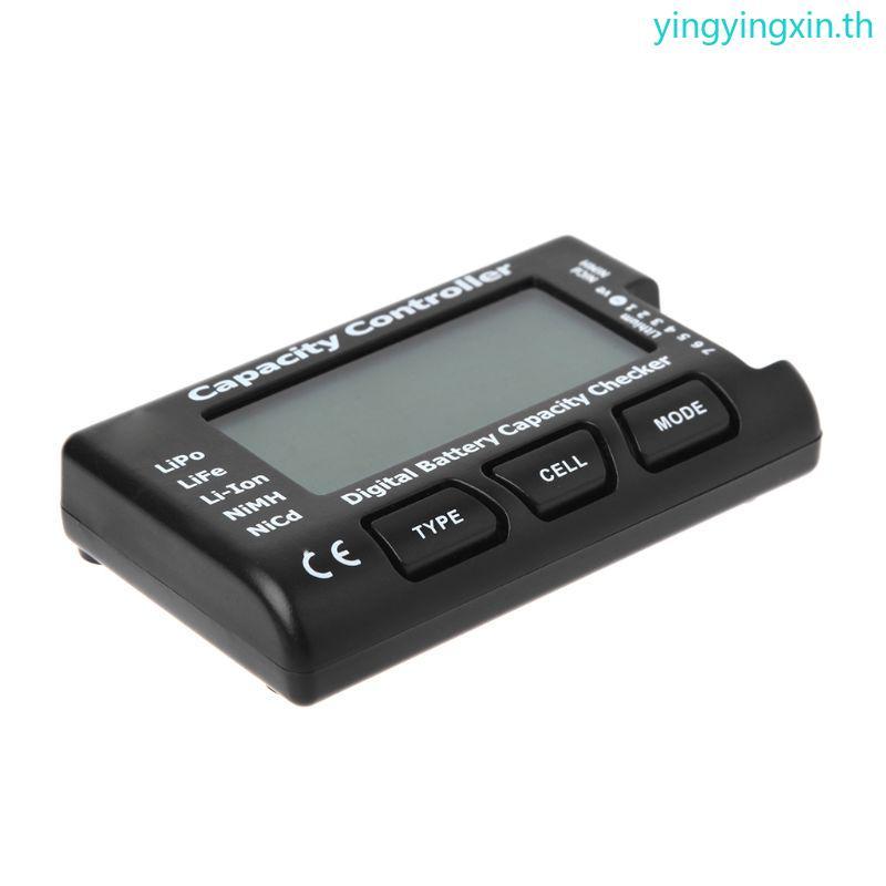 YIN RC CellMeter-7 เครื่องตรวจสอบความจุดิจิตอลสําหรับ Nicd NiMH LiPo LiFe Li-ion