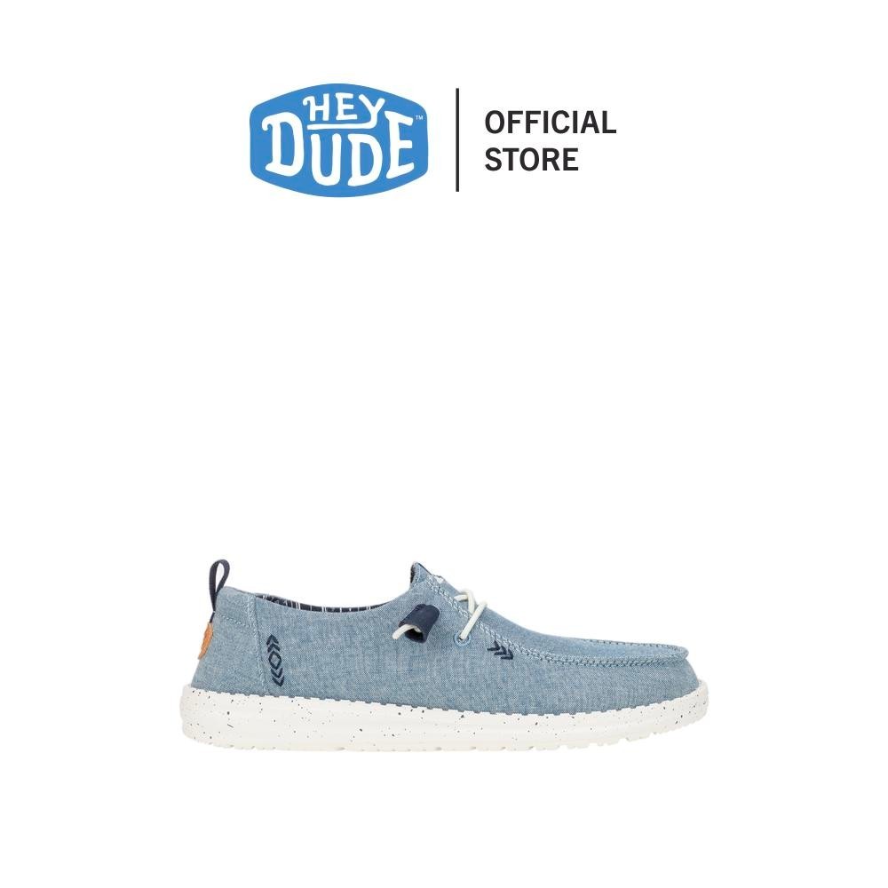 HEYDUDE รองเท้าลำลองผู้หญิง WENDY CHAMBRAY รุ่น 41883-450 - LIGHT BLUE