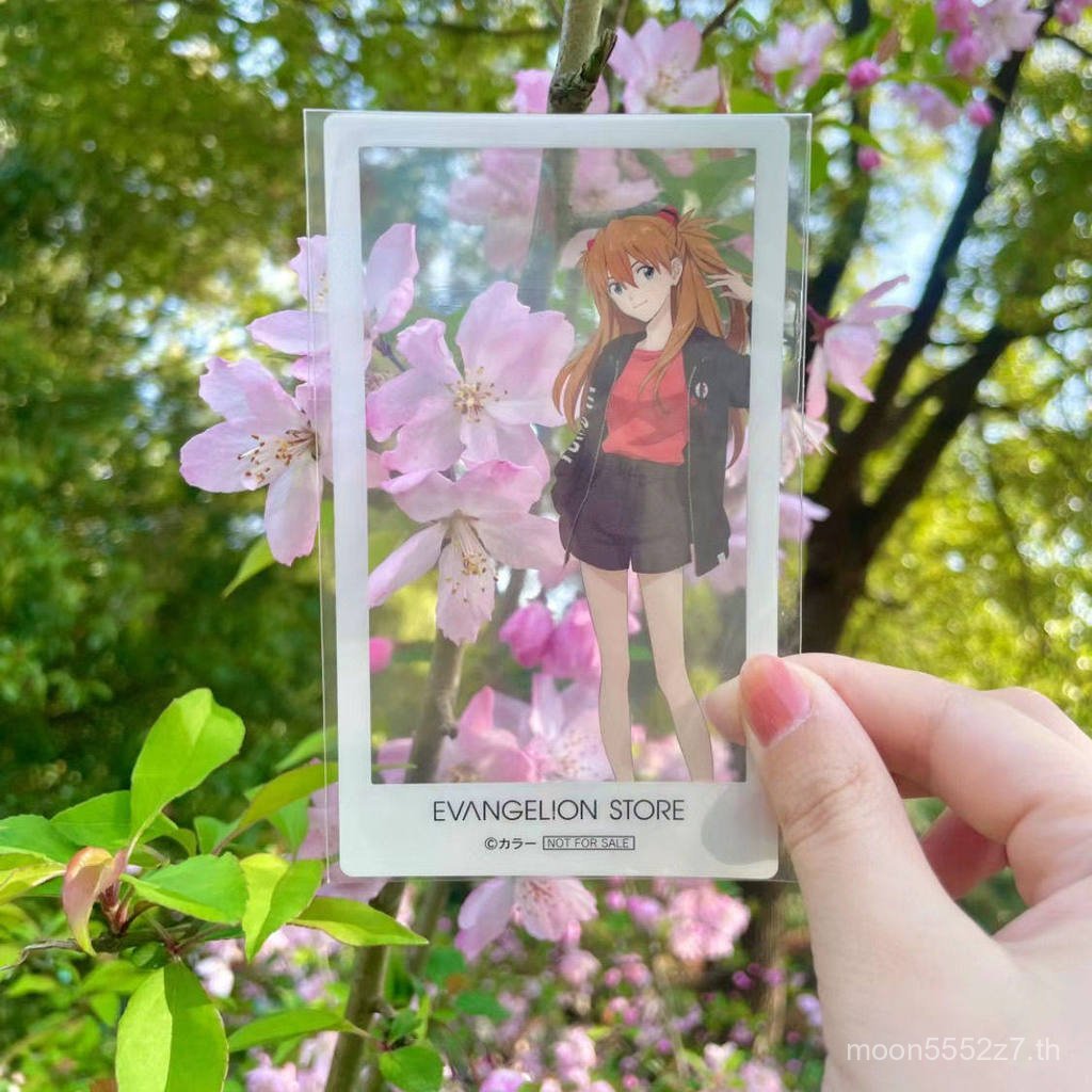 ร้อนขายสไตล์ใหม่โฮมเมดอะนิเมะแฟนทําEVA Evangelion 22nd Anniversary Asuka Toruการ์ดสําหรับเพื่อน