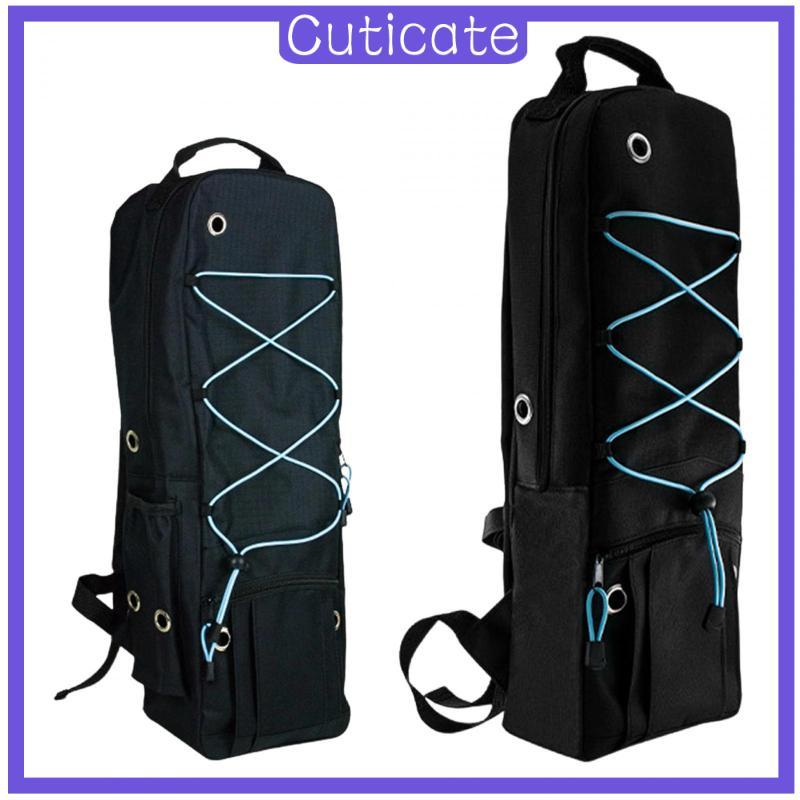 [CUTICATE] Oxygens Tank Backpack Carrying Bag Premium Black Home Use Durability Organized Accessory 