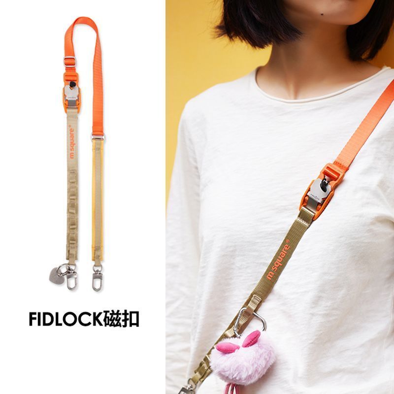 สายคล้องกล้อง msquare fidlock แม่เหล็ก สำหรับถ่ายภาพกลางแจ้ง ปรับเป็นสายสะพายข้างหรือครอสบอดี้ได้