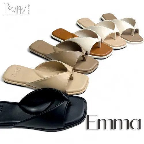 I’mm Shoes รุ่น Emma 018 รองเท้าแตะแฟชั่น ดีไซน์หูหนีบ