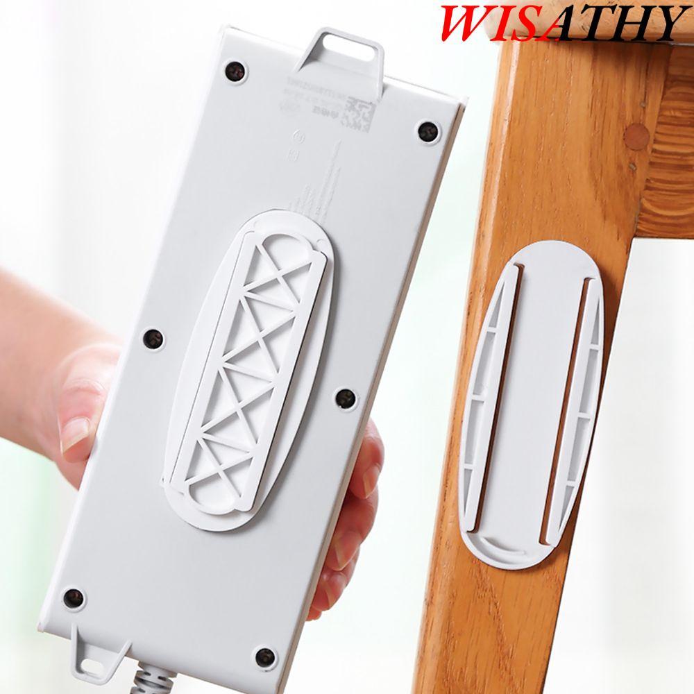 BEBETEB Plug Fixer Socket Holder Self-Adhesive Seamless Storage Shelf Wall Fixer ติดผนัง