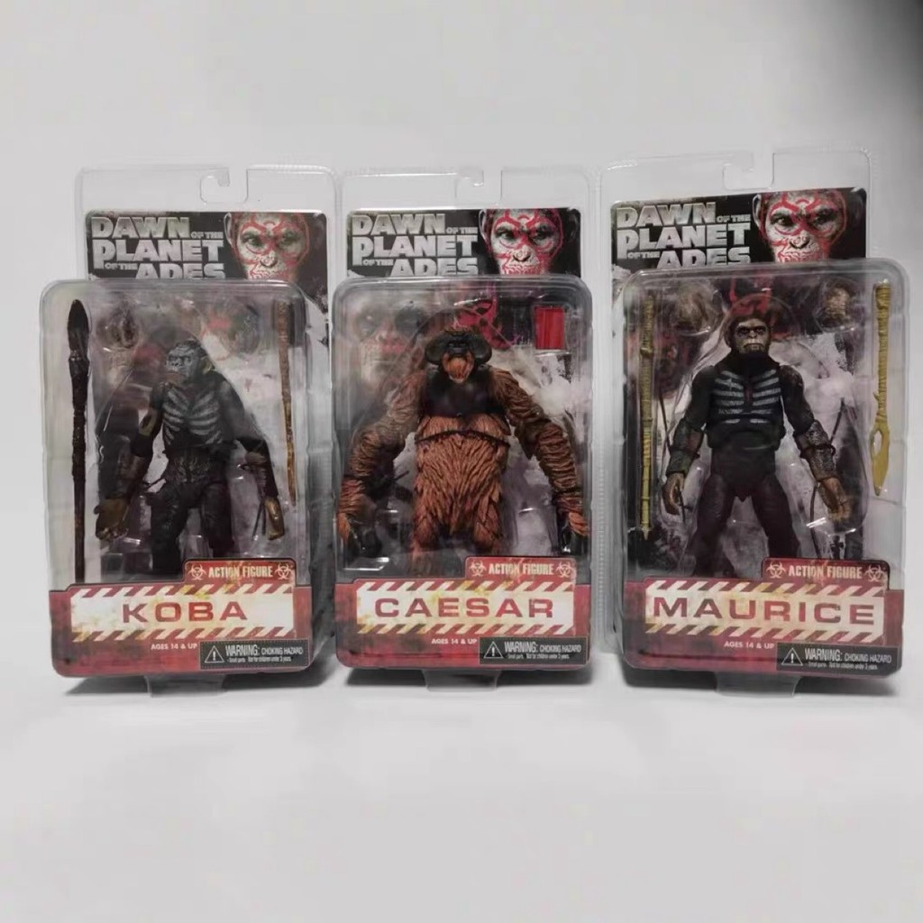 Caesar Maurice Gorilla NECA Planet of the Apes Rise of the Planet of the Apes Joint Movable Action F