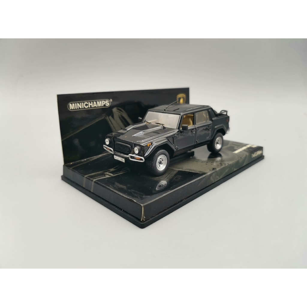 [สต๊อกพร้อม] Minichamps Mini Cut 1: 43 LAMBORGHINI LM002 (194) LAMBORGHINI First Pickup Alloy Car Mo