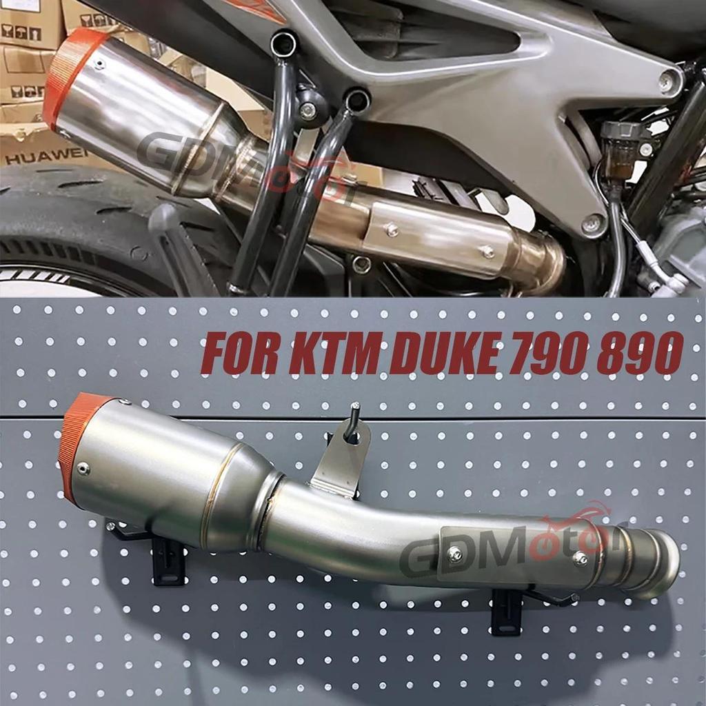 สำหรับ KTM DUKE790 Duke 890 ระบบไอเสียรถจักรยานยนต์แบบสวม - อัพเกรดประสิทธิภาพไม่รวม Silencer สำหรับ