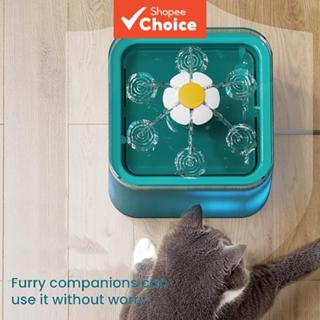 น้ําพุแมวสําหรับดื่ม: เครื่องจ่ายชามสุนัขอัตโนมัติ-สัตว์เลี้…