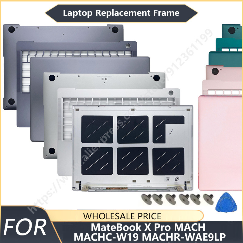 ใหม่สําหรับ Huawei MateBook X Pro MACH MACHC-W19 MACHR-WAE9LP แล็ปท็อปปกหลัง LCD ด้านหน้า Palmrest แ