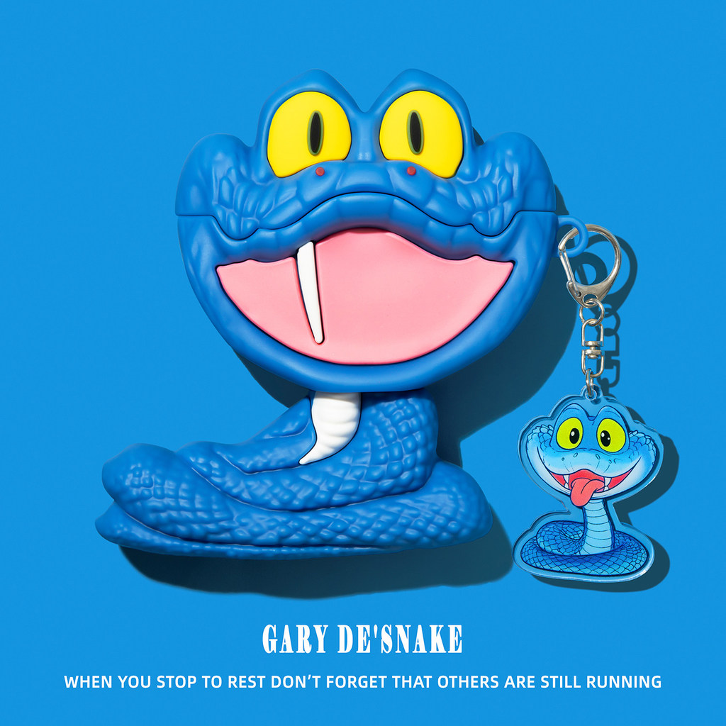 [G-Plus Studio] สเตอริโอ 3D Garrett เคสหูฟังเหมาะสําหรับ AirpodsPro3 เคสป้องกันเมืองสัตว์บ้าเหมาะสํา