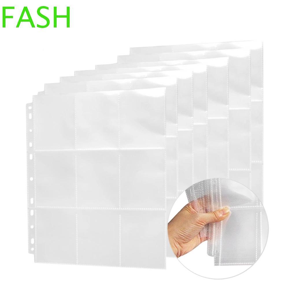 FASH Card Sleeves Album fronty Collection Card Holder Transparent Card Stock Gaming Card