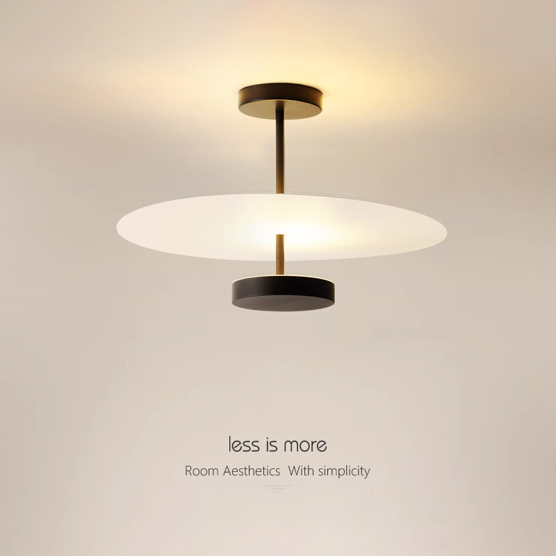 Bedroom chandelier, light luxury designer bedroom lamp, artistic decoration, creative Nordic minimal