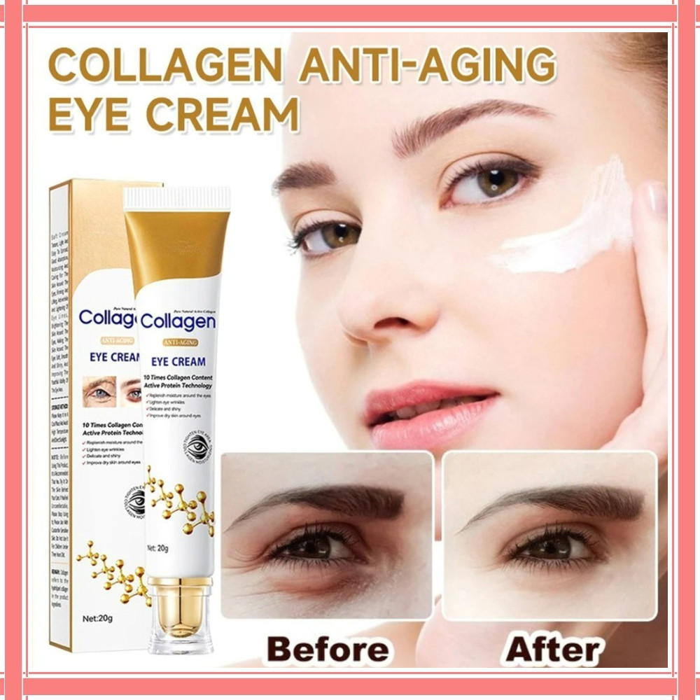 Collagen Eye Cream skincare Anti Dark Circles Eye Bags Firming Moisturizing Skincare Eyes Cream Skin