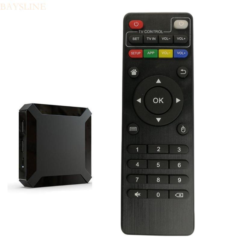BAYSLI เปลี่ยนรีโมทคอนโทรลสําหรับกล่องทีวีถอดรหัส Android ควบคุมอินฟราเรดสําหรับ X96 X96Q X96mini X9