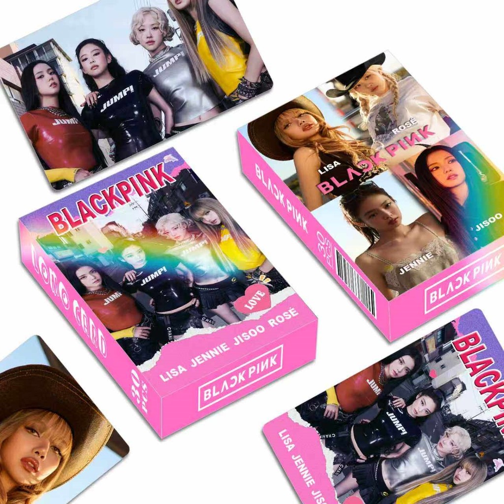 30 ชิ้น BP การ์ด Lomo DEADLINE World Tour Jump DDU-DU BORN สีชมพู ALBUM KILL THIS LOVE โปสการ์ด ROSE
