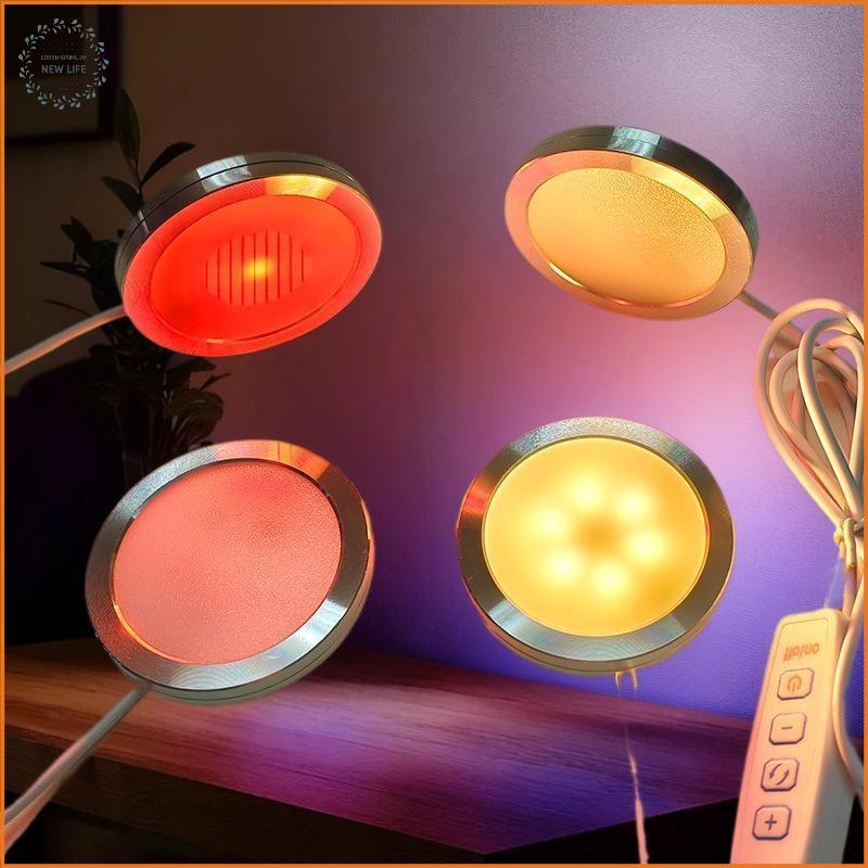 [LS] USB Circular Wltra-thin Aluminium Alloy Lamp 5V 3D Printer Accessories Led Light Parts DIY Mode