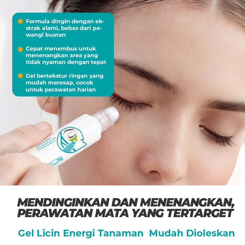 [มีในสต็อก] DR.RERDIA Cooling Eye Gel with Lutein, Avocado Butter & Peppermint Leaf Oil – Cooling Eye Care ราคา ถูกที่สุด ดีลบีเคเค แกลเลอรีภาพที่ 2