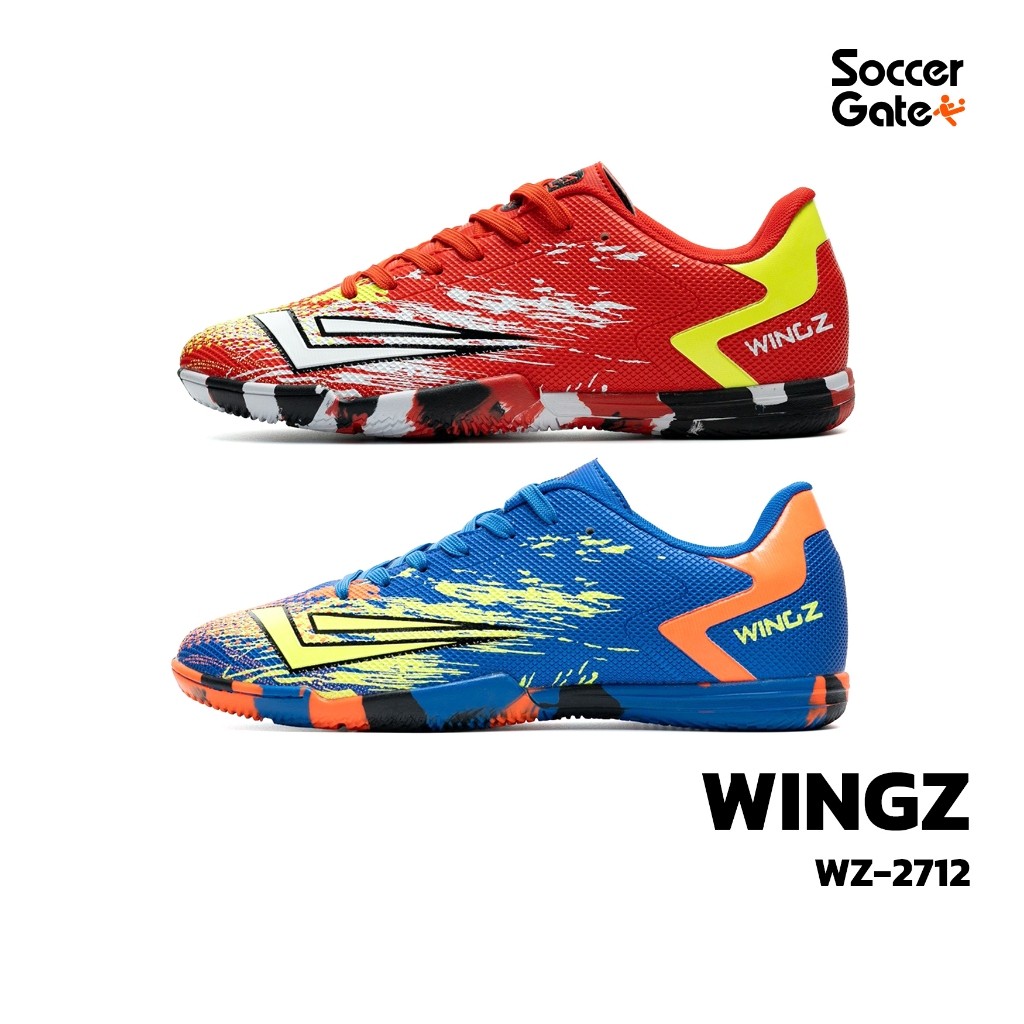 Wingz WZ-2712 รองเท้าฟุตซอลของแท้ [โค้ด SOCC08AUG ลดสูงสุด 500 เมื่อซื้อครบ 3000]