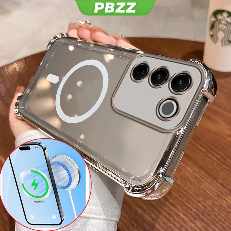 PBZZ FOR เคส สำหรับปลอก VIVO V27 5G Live V27E V27 Pro VIVO v29 2023 5G เคสโทรศัพท์ softcase ซิลิโคนกันกระแทกฝาครอบออกแบบใหม่ SJBSWX01