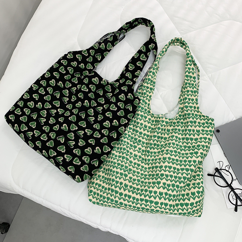 กระเป๋าผ้าสีขาว Baibaige Zhang Ruonan แบบไหล่เดียวสไตล์ญี่ปุ่นสำหรับนักเรียน