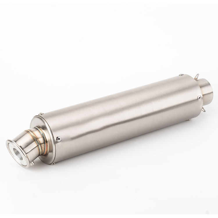 โปรโมชั่น ท่อไอเสียดัดแปลงรถจักรยานยนต์ท่อกลมท่อไอเสีย R15 V3 MT03 RS150 Y15 SV650