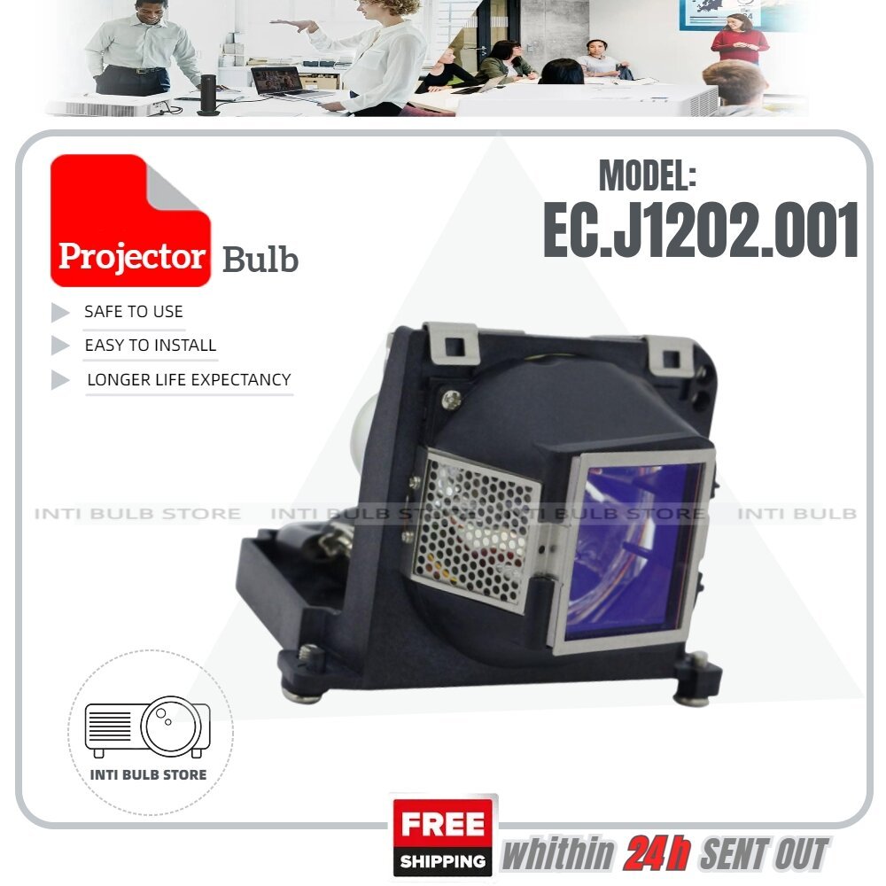 สําหรับโคมไฟโปรเจคเตอร์ ACER EC.J1202.001 PD113P PD123 PD123D PH110 PH113P