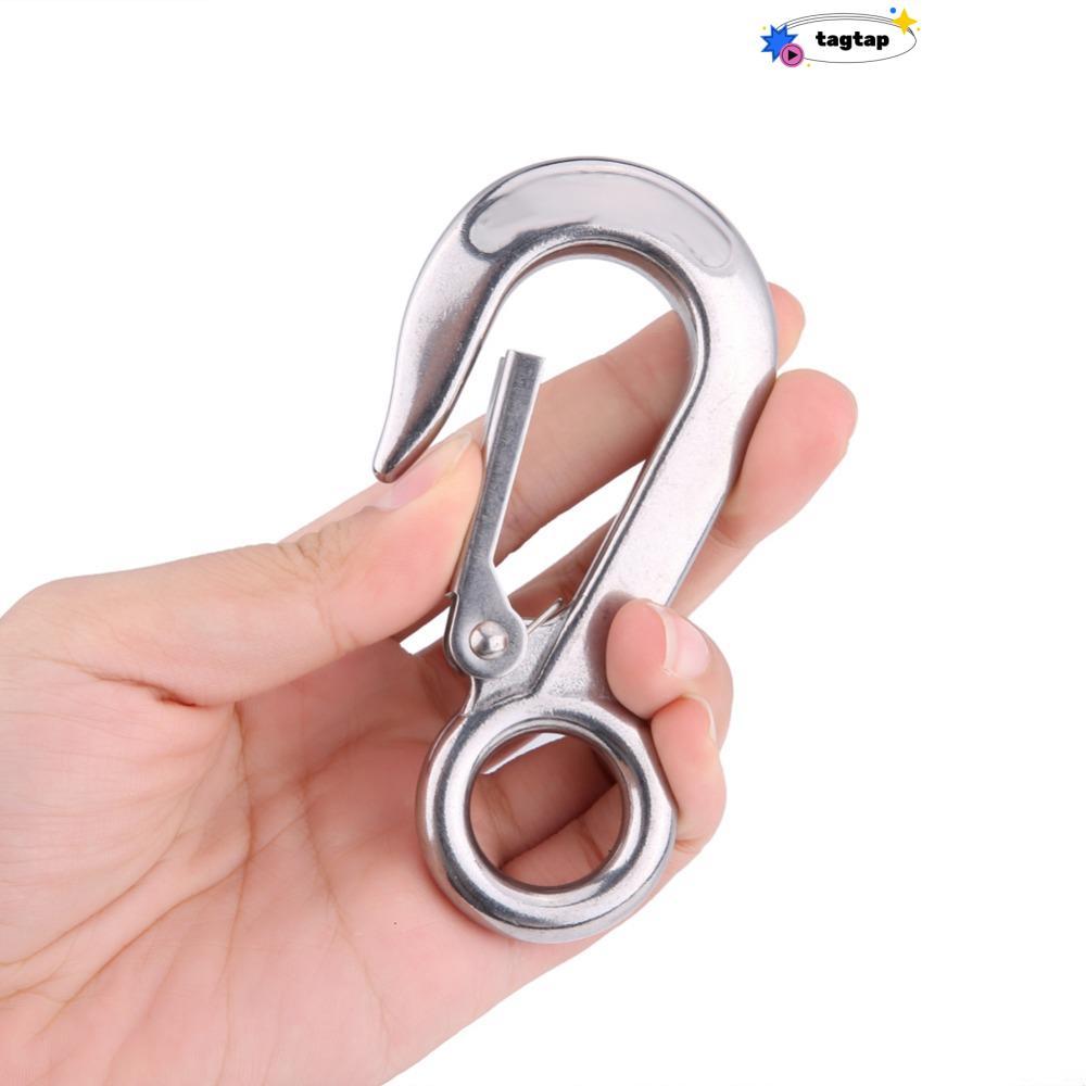 INNEW ตะขอเครน, 0.2T 0.3T 0.5T ตะขอยกเงิน, ตะขอกันลื่นสแตนเลส 304 ทนทาน อุตสาหกรรม