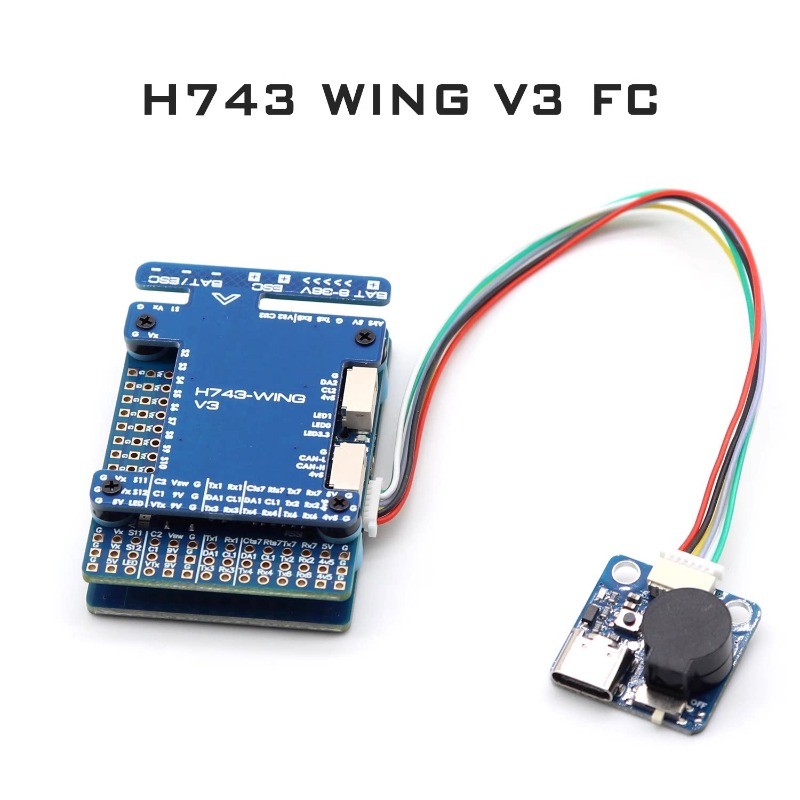 ใหม่ล่าสุด H743-WING H743WING V3 Flight Controller 3-8S MATEKH743 ArduPilot สําหรับ RC FPV Drone อุป