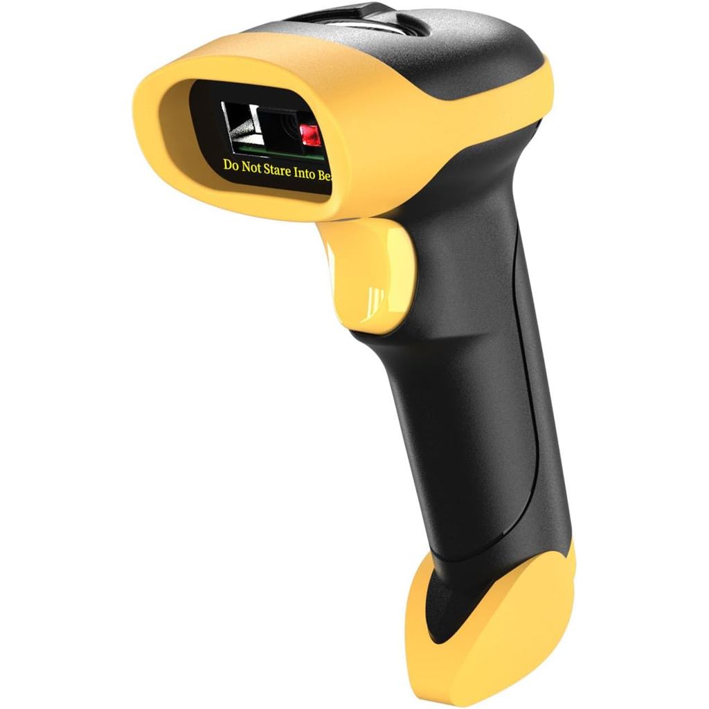 NetumScan Bluetooth Bar Code Scanner, 3 in 1 Automatic Wireless 1D Barcode Scanner Handheld USB CCD 