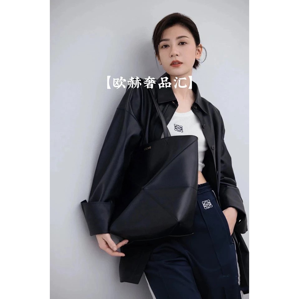 L0EWE/Luojia 24 กระเป๋าโทเท.getSizeRangeSmallMedium) สไตล์ใหม่ พับได้ สำหรับทั้งผู้ชายและผู้หญิง